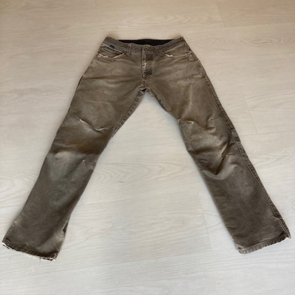 Kuhl Ryder Distresed Brown 31 x 31 Mens Jeans Boot Cut